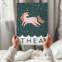 Personalised Children's Unicorn Print, thumbnail 1 of 4