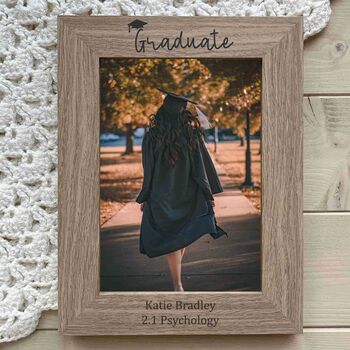 Personalised Graduation Photo Frame, 2 of 2