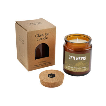 Brown Jar Candle • 'Ben Nevis” • Scented Candle • Special Gift • Hiking • Mountain • Adventure • Gift For Her • Gift For Him • Gift Box, 2 of 2