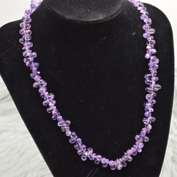 Purple Amethyst Beaded Necklace, 7 of 9