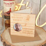 Football Funny Photo Engraved Birthday Card, thumbnail 1 of 3