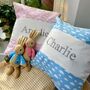 Cloud Name Cushion Baby Pink, thumbnail 7 of 11