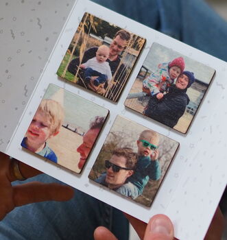 Personalised Photo Memories Magnet Letterbox Gift Set, 8 of 8