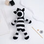 Holly Zebra Easy Crochet Kit, thumbnail 1 of 11