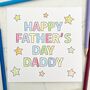 Daddy Colour In Father's Day Card, thumbnail 3 of 3