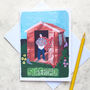 'Superdad!' Father's Day Card, thumbnail 2 of 2