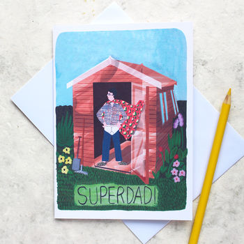 'Superdad!' Father's Day Card, 2 of 2