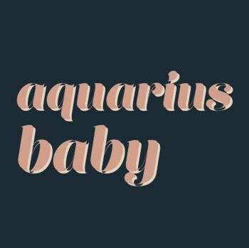 Zodiac Astrology Star Sign Retro Greetings Card, 6 of 8