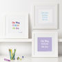 Personalised Quote And Word Prints For Children, thumbnail 7 of 10