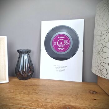 Personalised Real Vinyl Record Song, 4 of 12