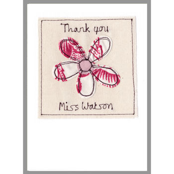 Personalised Thank You Teacher Card, 6 of 10
