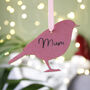 Robin Wooden Hanging Decoration, thumbnail 7 of 12