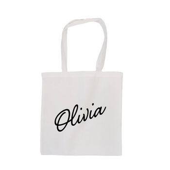 Personalised Name Tote Bag, 4 of 6