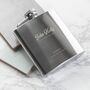 Best Man 'For Before The Speech' Hip Flask, thumbnail 3 of 7