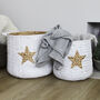 Set Of Luxury Gold Star Baskets, thumbnail 6 of 6