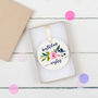 Personalised Floral Birthday Disc, thumbnail 1 of 3