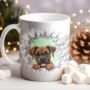 Personalised Christmas Boxer Dog Break Through, thumbnail 8 of 10