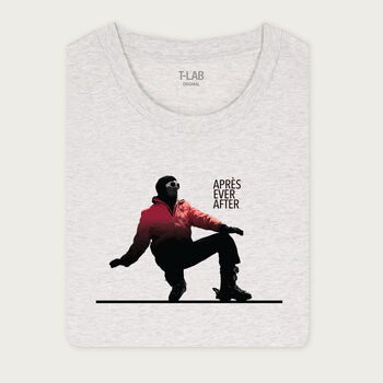 Apres Ever After Winter Sports Grey Long Sleeve Top, 3 of 5