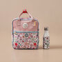 Just Bee Kids Retro Floral Backpack And Water Bottle Set, thumbnail 1 of 3