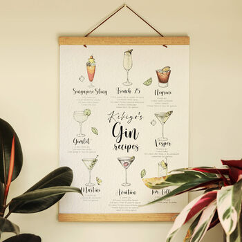 My Signature Cocktail Personalised Print, 3 of 12