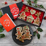 Christmas Gingerbread 'Family @ Home' Biscuit Gift Box, thumbnail 4 of 4