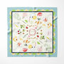 Gin Cocktail Silk Scarf | Gift For Gin Lovers, thumbnail 1 of 4