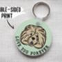 Personalised Chow Chow Keyring, thumbnail 4 of 6