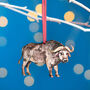 Buffalo Christmas Tree Decoration, thumbnail 1 of 4