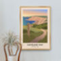 Cleveland Way National Trail Travel Poster Art Print, thumbnail 5 of 8