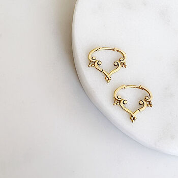 Seraphina Huggie Hoops, 3 of 7