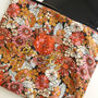 Personalised Floral Print Make Up Pouch Bags, thumbnail 3 of 8