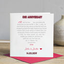 Song Lyrics Card By Lisa Marie Designs | notonthehighstreet.com