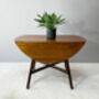 Ercol 1950’s Mid Century Old Colonial Drop Leaf Table, thumbnail 7 of 8