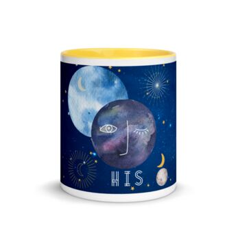 Couple's Lunar And Solar Mug Gift Set, 7 of 7