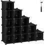 Spacious Interlocking Shoe Rack Storage Organiser Shelves, thumbnail 10 of 12