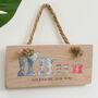 Personalised Original Welly Boot Wooden Plaque, thumbnail 1 of 7