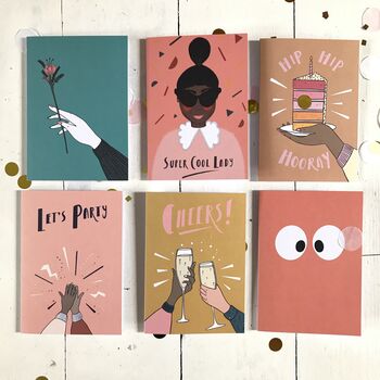 Pack Of 12 Greetings Cards, 3 of 12