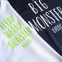 Personalised Father, Son And Baby Monster T Shirts, thumbnail 5 of 7