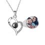 Personalised Projection Photo Jewellery Heart Drop, thumbnail 1 of 6