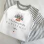 Children's Personalised Pyjamas Christmas Design, thumbnail 1 of 3