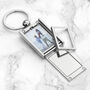 Personalised Guardian Angel Frame Keyring, thumbnail 3 of 5