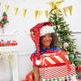 Red Sequined Oversized Santa Hat, thumbnail 4 of 12