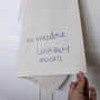 Personalised Tea Towel With Handwritten Message, thumbnail 1 of 10