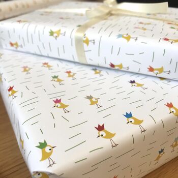 Baby Bird Gift Wrapping Paper, 6 of 12