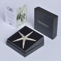 Starfish Pewter Brooch Gifts For Her, thumbnail 3 of 6