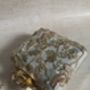 Gold Embroidered Square Handcrafted Clutch Bag, thumbnail 6 of 10