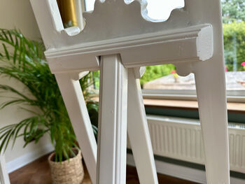 160cm White Wooden Easel – Large Wedding Seating Plan Holder, 9 of 12