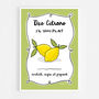Des Citrons S'il Vous Plait, Lemons Please Print, thumbnail 6 of 7