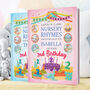 2nd Birthday Gift Book Of Nursery Rhymes Personalised, thumbnail 1 of 10