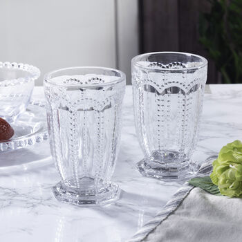 Set Of Four Bella Perle Highball Glasses, 4 of 6
